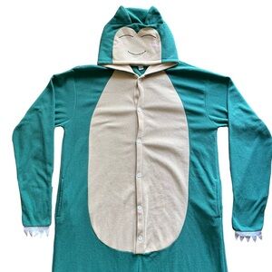 Pokemon Snorlax XL Adult One Piece Jumpsuit Costume Cosplay Halloween Pajama